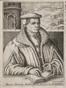 Portrét Thomase Munzera od Christoffel van Sichem