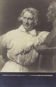 Bertel Thorvaldsen, dánský sochař od Christoffer Wilhelm Eckersberg
