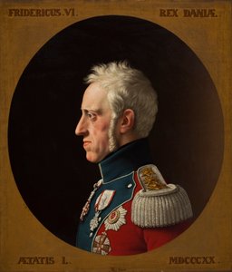 Portrét Fredericka VI Dánska 1768-1839, 1839. od Christoffer Wilhelm Eckersberg