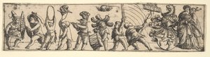 Frieze s dětmi, 1531.