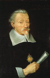 Heinrich Schutz, německý barokní skladatel - Portrét skladatele Heinricha Schuetze (1585-1672), Spetner, Christoph (asi 1615-po 1664). Olej na plátně, c. 1650-1660. Soukromá sbírka od Christoph Spetner