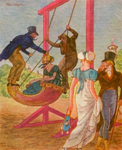 Schaukel / Swing (barevná litografie)