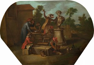 Singer: The Sculptor, c. 1739.