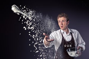Překvapení v podobě výbuchu mouky od Christophe Kiciak