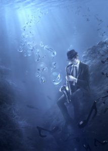 Podvodní jazzman od Christophe Kiciak
