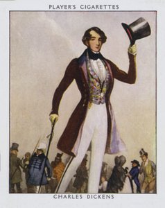 Charles Dickens (barevné lito)
