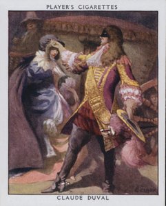 Claude Duval (barevné lito)