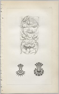 Umění dekorativního designu: s dodatkem uvádějícím hodiny dne, kdy se květiny otevírají, vydalo Day & Son, Londýn, 1862 od Christopher Dresser