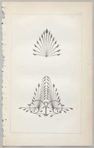 Umění dekorativního designu: s dodatkem uvádějícím hodiny dne, kdy se květiny otevírají, vydalo Day & Son, Londýn, 1862 od Christopher Dresser
