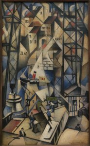 Starý přístav od Christopher Richard Wynne Nevinson