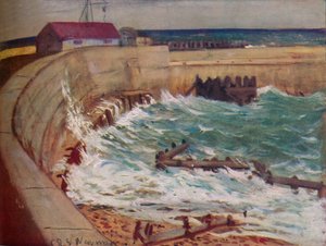 Příliv, West Bay, c1930 od Christopher Richard Wynne Nevinson