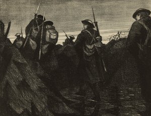 Úlevy za úsvitu od Christopher Richard Wynne Nevinson