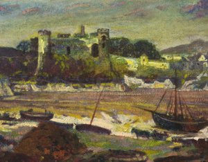Hrad Laugharne, Carmarthenshire od Christopher Williams