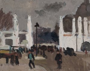 Gates v Paříži od Christopher Wood