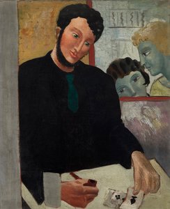 Muž s kartami od Christopher Wood