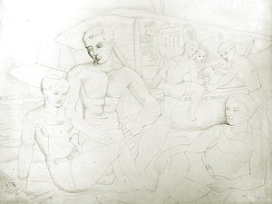 The Bathers od Christopher Wood