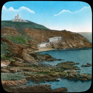 Lizard Lighthouse, Cornwall, konec 19. nebo začátek 20. století
