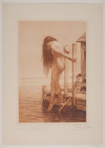 Koupací dáma od Cilius Johannes Konrad Andersen