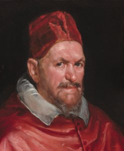 Papež Innocent X od Circle of Diego Velázquez