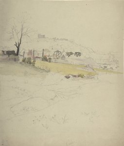 Pohled na důl na kraji města, 1840-49. od Circle of John Ruskin.