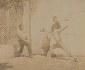 Edmund Quinn Šerm, 80. léta 19. století, 80. léta 19. století. od Circle of Thomas Eakins.