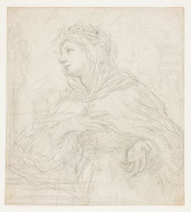 Studie Santa Rosalia z Palerma od Ciro Ferri