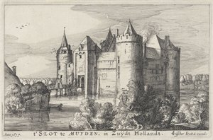 Pohled na Muiderslot t