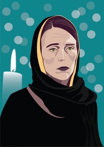Jacinda Ardernová od Claire Huntley