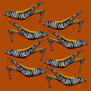 Zebra Slingbacks od Claire Huntley