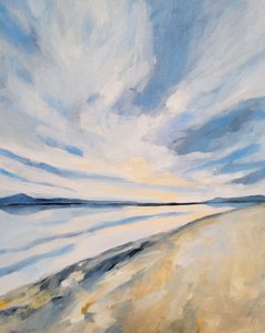 Klidný pobřežní horizont od Claire Whitehead