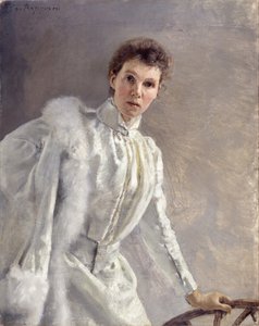 Autoportrét, 1894. od Clara von Rappard