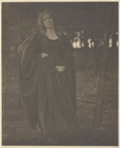 Bez názvu [žena v lese], 190105.