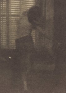 Modelka v newyorském ateliéru, asi 1915 (foto)