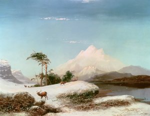 Skotská vysočina, 1873 od Clarence Roe
