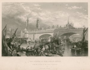Otevření New London Bridge od Clarkson Frederick Stanfield