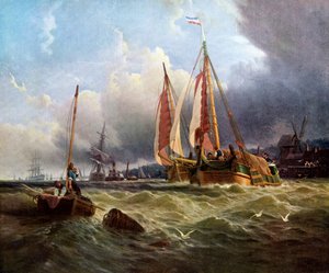 Old Scheldt, Texel Island, 1862, c1920.
