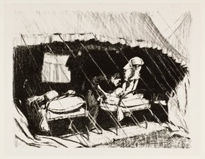 „Stanice pro čištění obětí ve Francii“, 1917