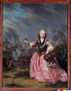 Portrét Pierra Claude Secret de Gueidan jako rytíř z Malty Les Gueidan byla velká provensálská rodina. Obraz Clauda Arnulphyho (1697-1786). 1748 Musee Granet, Aix en Provence od Claude Arnulphy