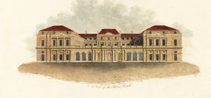 Pohled na Palais-Royal, Paříž
