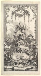 Leda a Swan.n.d. od Claude Augustin Duflos