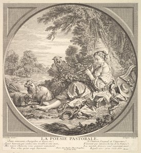 Pastorační poezie, ca. 1742.