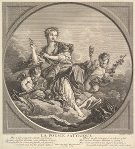 Satyrická poezie, ca. 1741.