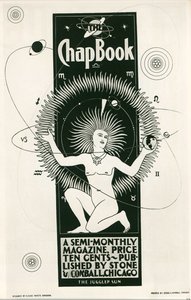 Claude F. Bragdon: The Chap Book, půlměsíčník. USA ... (litografie) od Claude Fayette Bragdon
