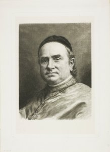 Mons. Pie, biskup z Poitiers od Claude Ferdinand Gaillard