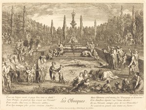 Les Obseques (Pohřební obřady) od Claude Gillot