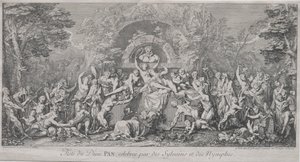 Čtyři festivaly: Festival boha Pana. od Claude Gillot