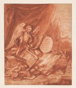 Marnost-alegorie od Claude Gillot