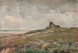 Stará zřícenina v Suffolku, c1915