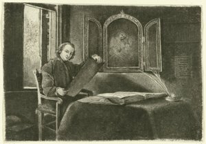 Portrét Ponce-François Copette jako Abraham Francen
