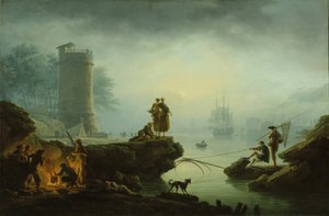 Ráno, 1760. od Claude Joseph Vernet